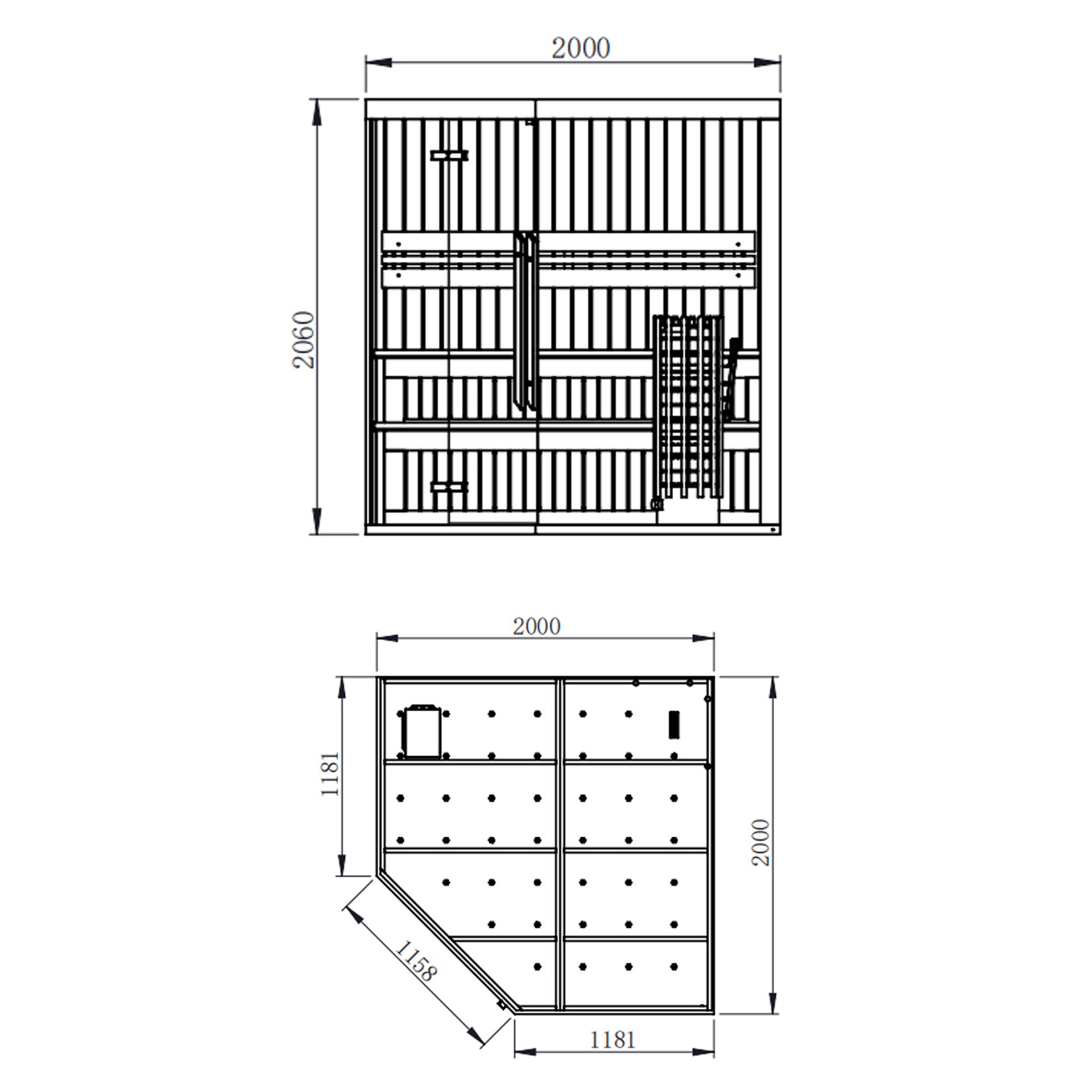 Dynamic Stove Sauna Room image 2