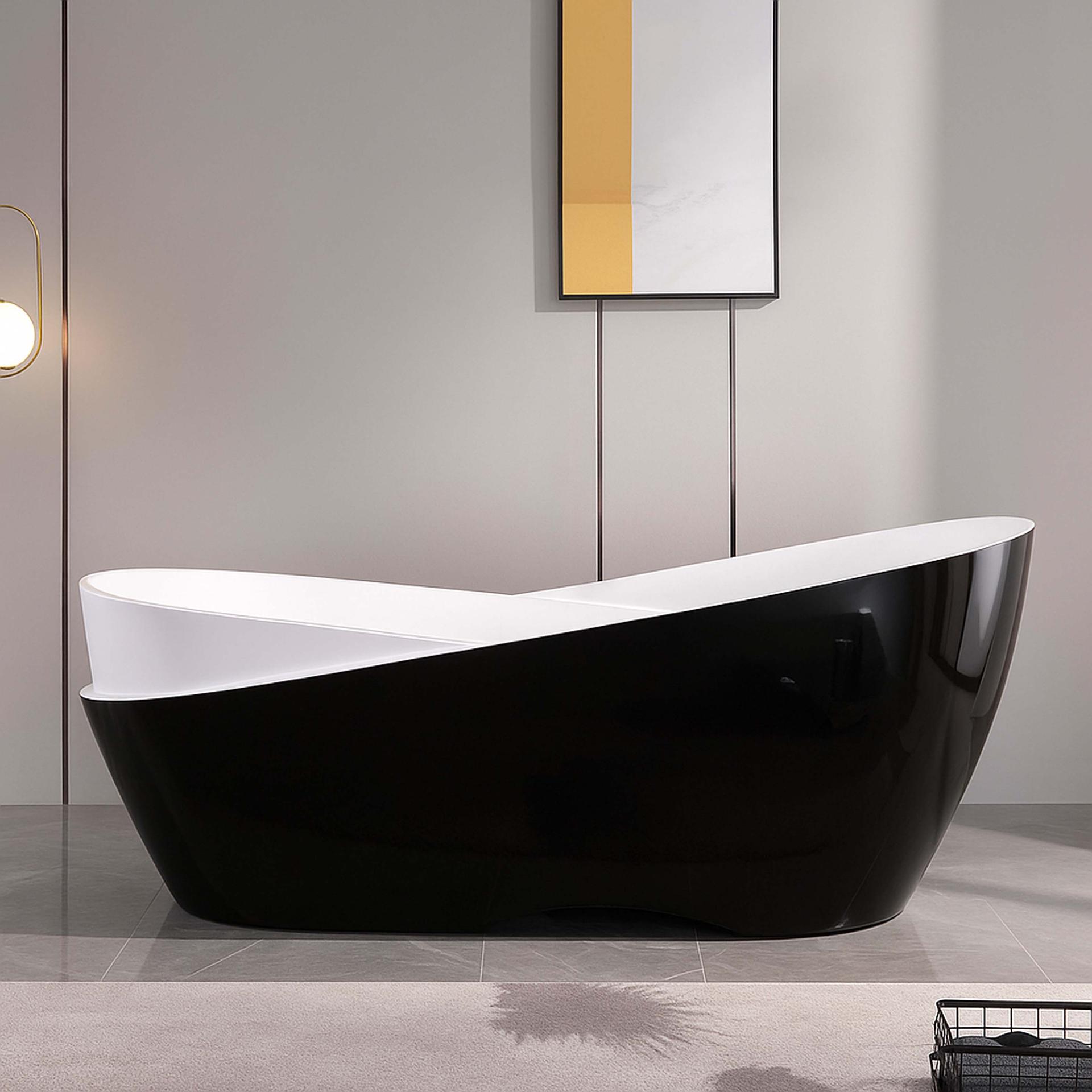 Eternity Freestanding Soaking Acrylic Bathtub