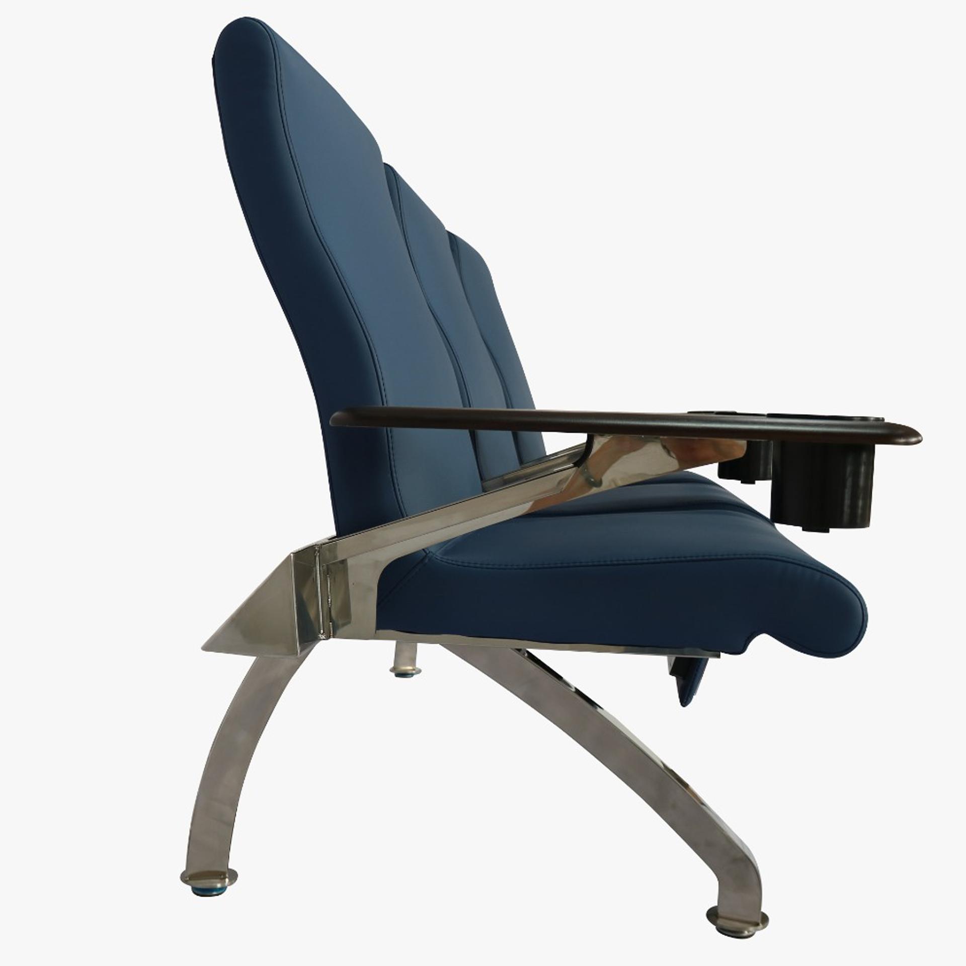 Stainless steel airport chair image 2