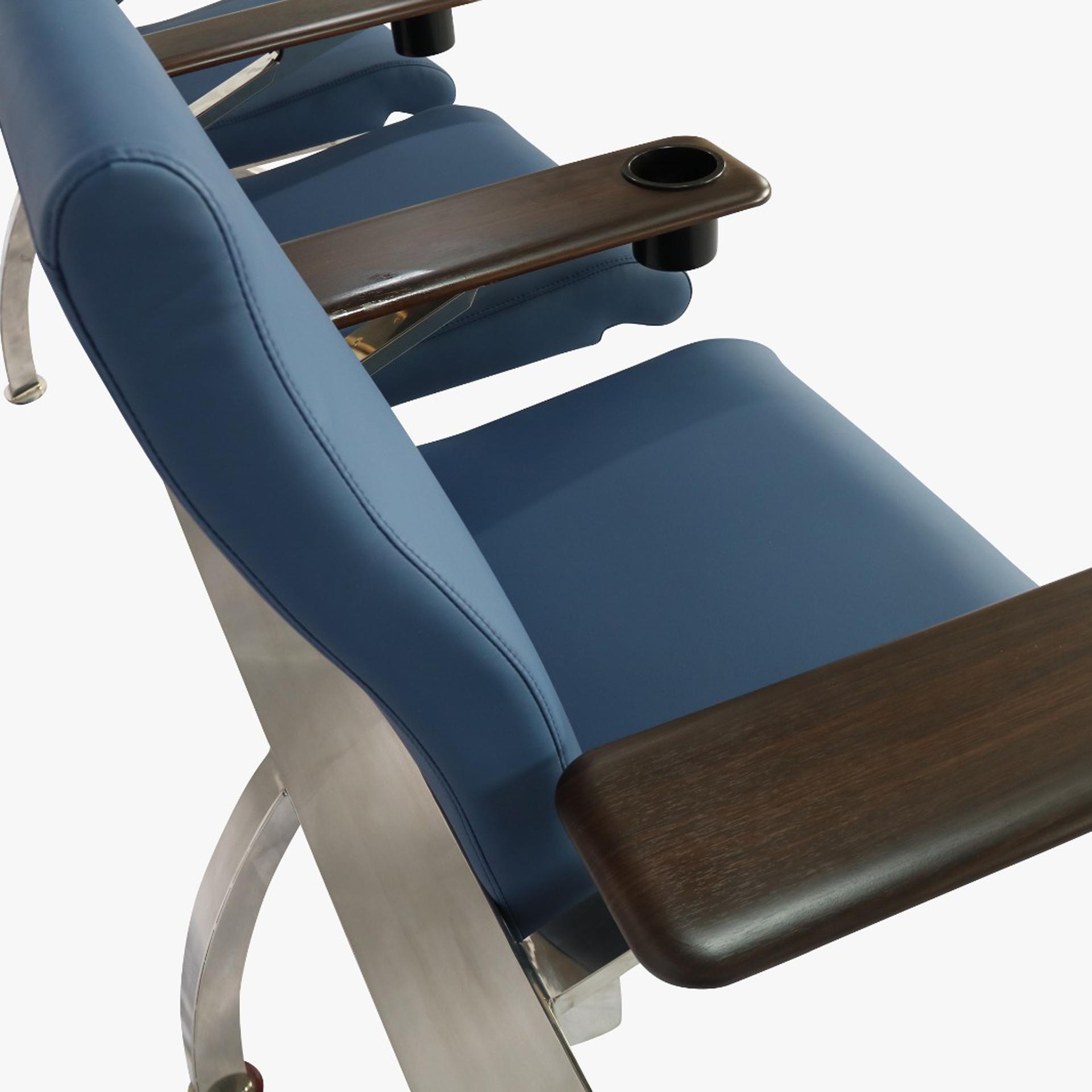 Stainless steel airport chair image 6