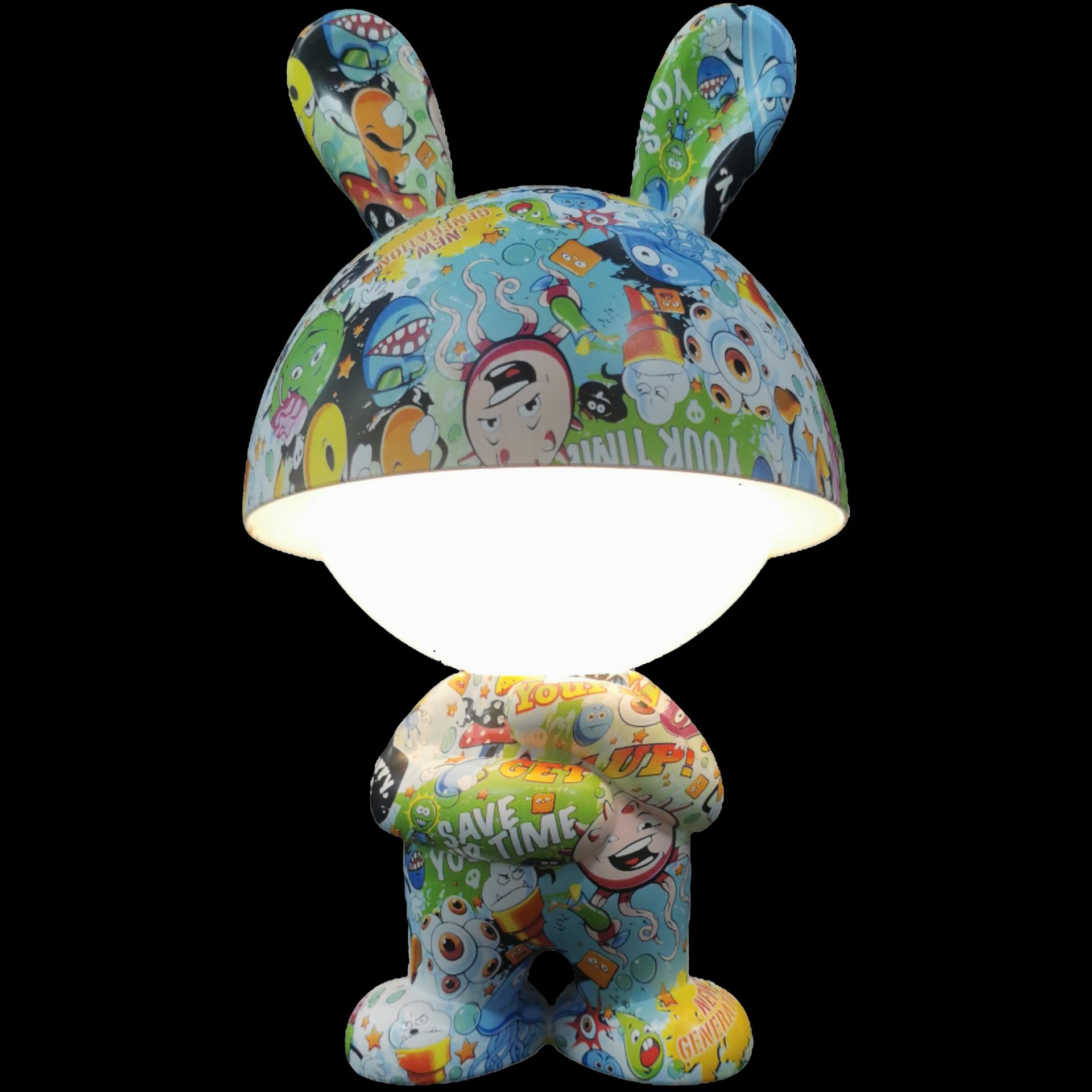 Thinking Boy Bunny Night Lamp