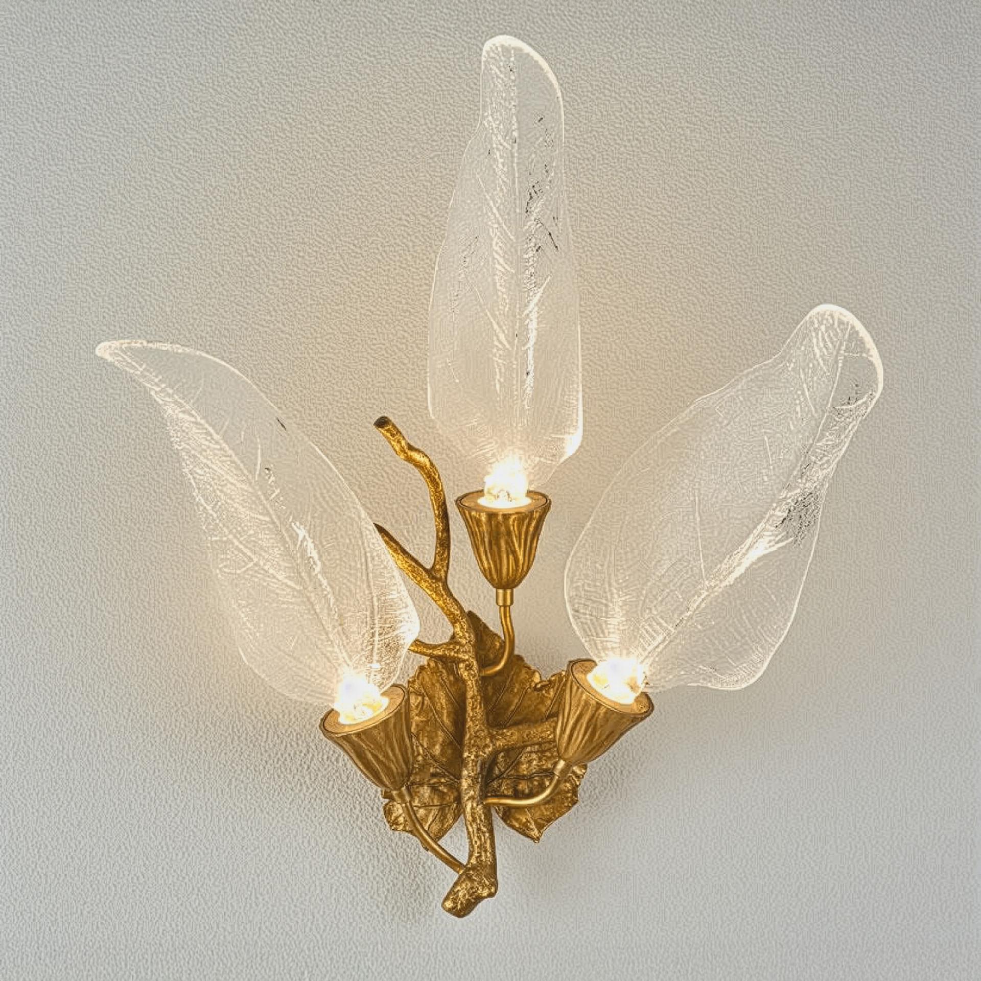 Small Tall Copper Glass LED Ceiling Light (900xH900) image 3