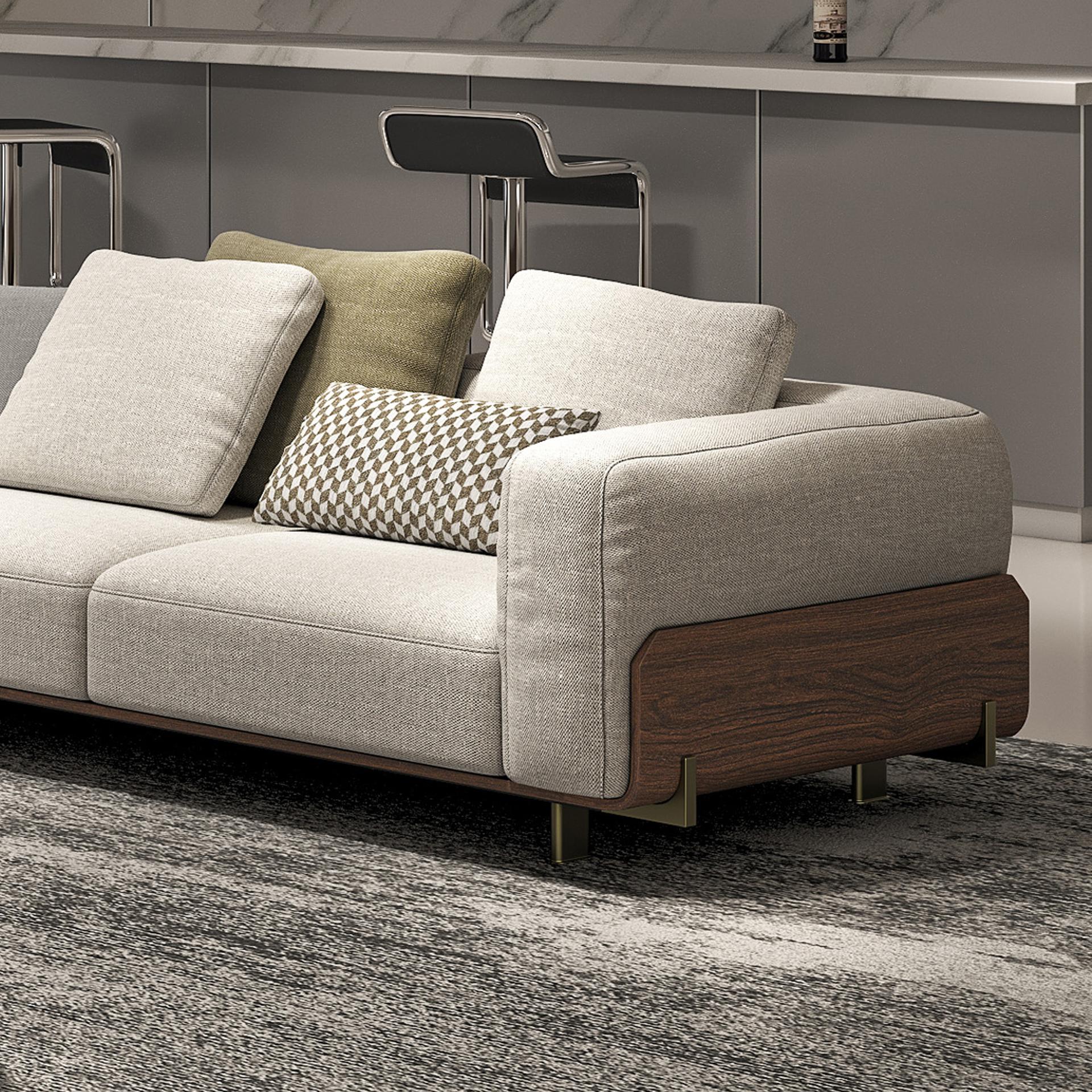 Linen Blend Sofa Down image 3