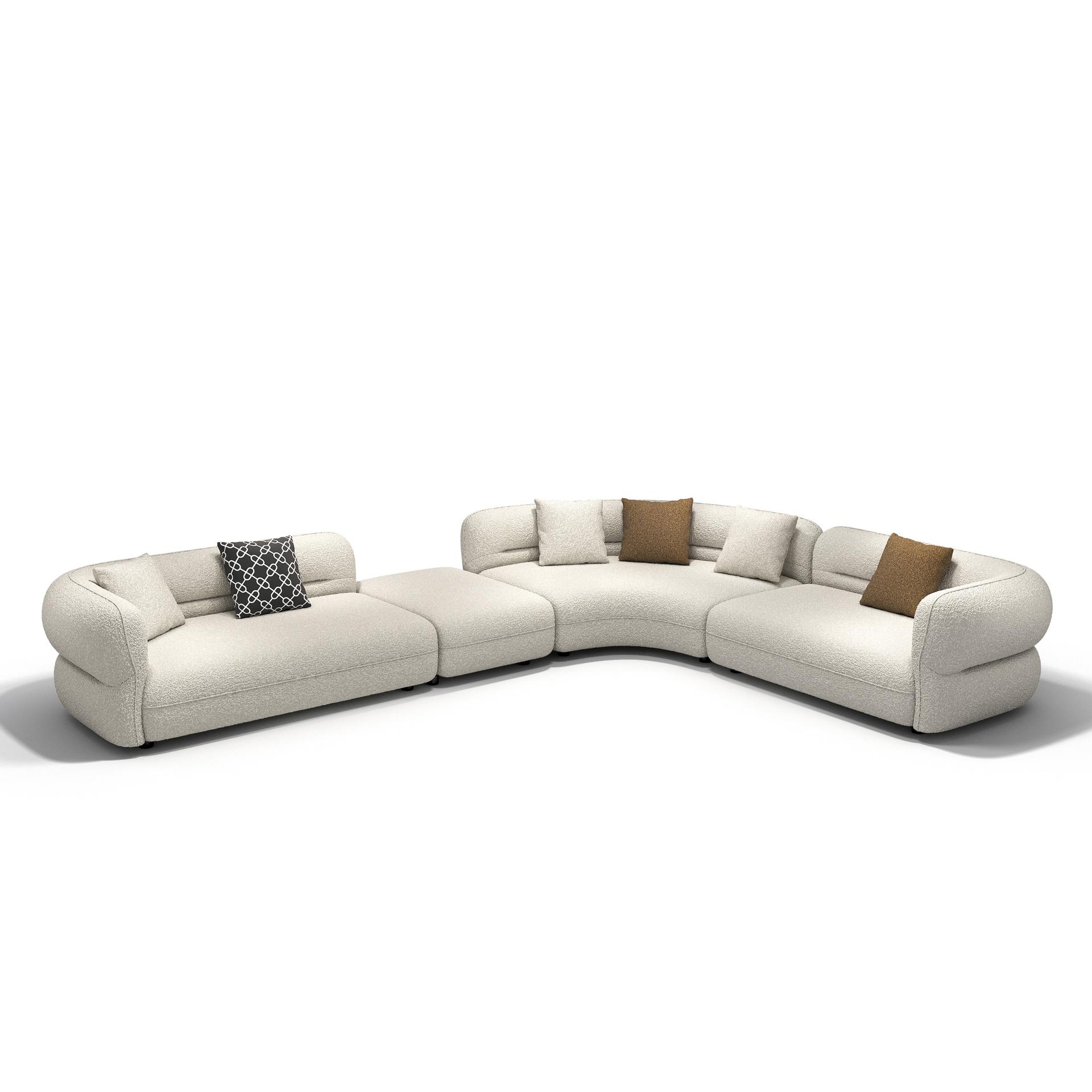 Lambskin Fabric Sofa image 2