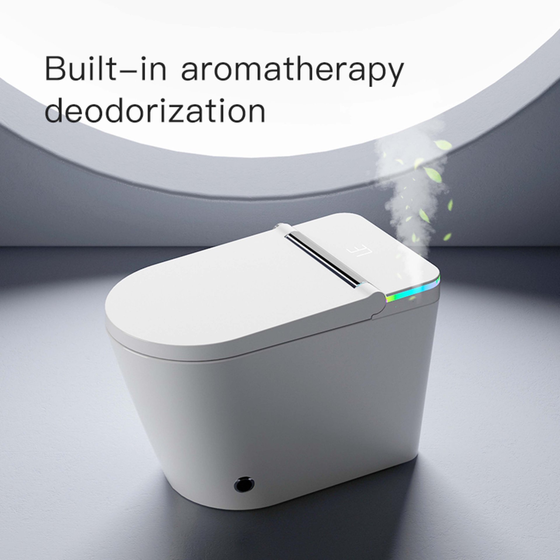 Reach U5 White Floor Mounted Smart Toilet