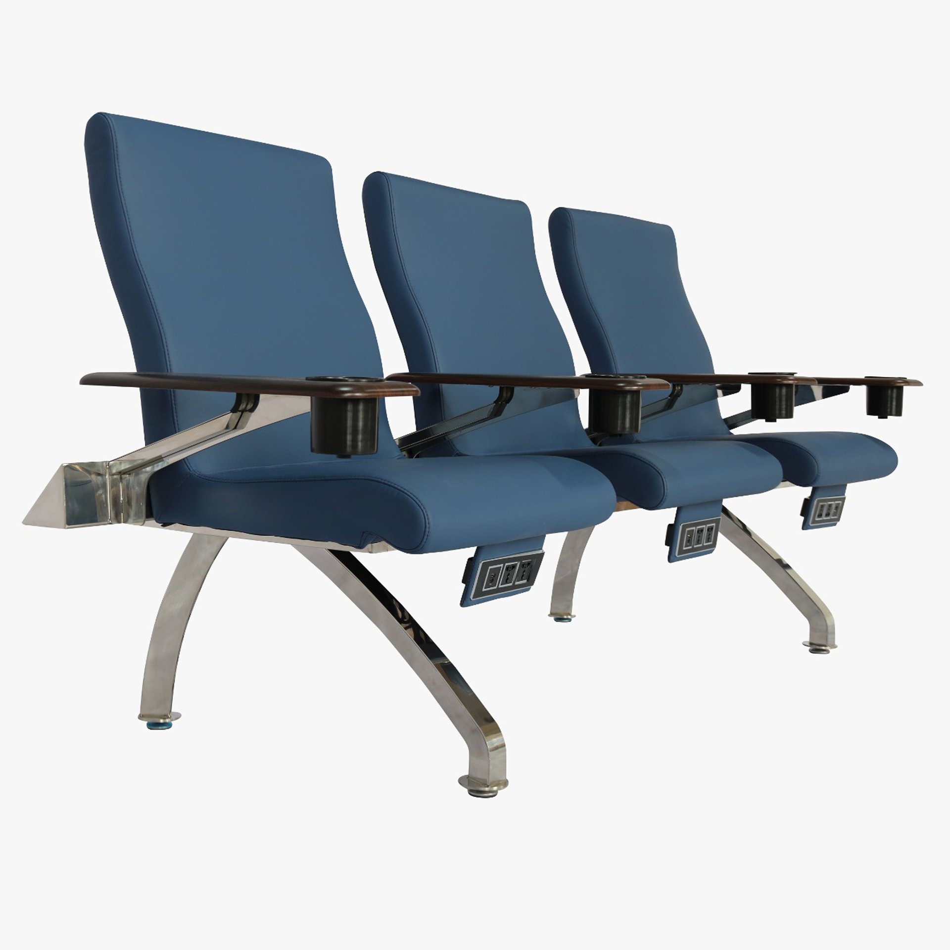 Stainless steel airport chair - Request Quote