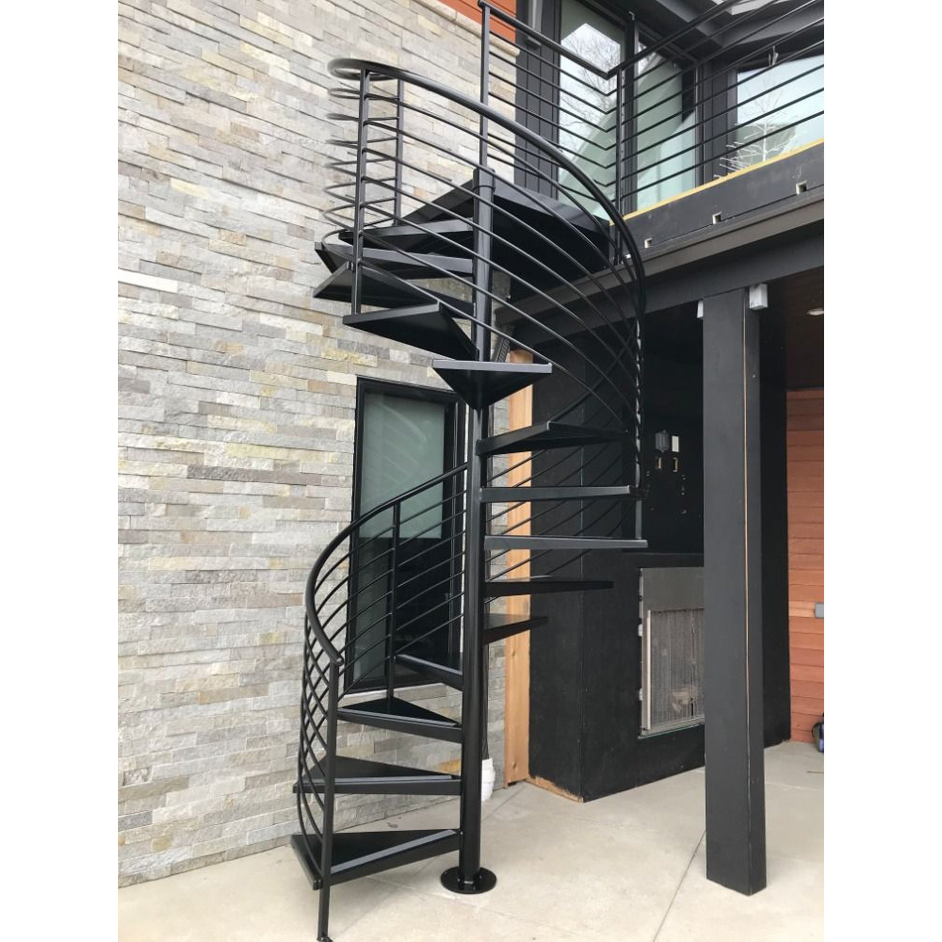 Spiral Outdoor Staircase - Request Quote