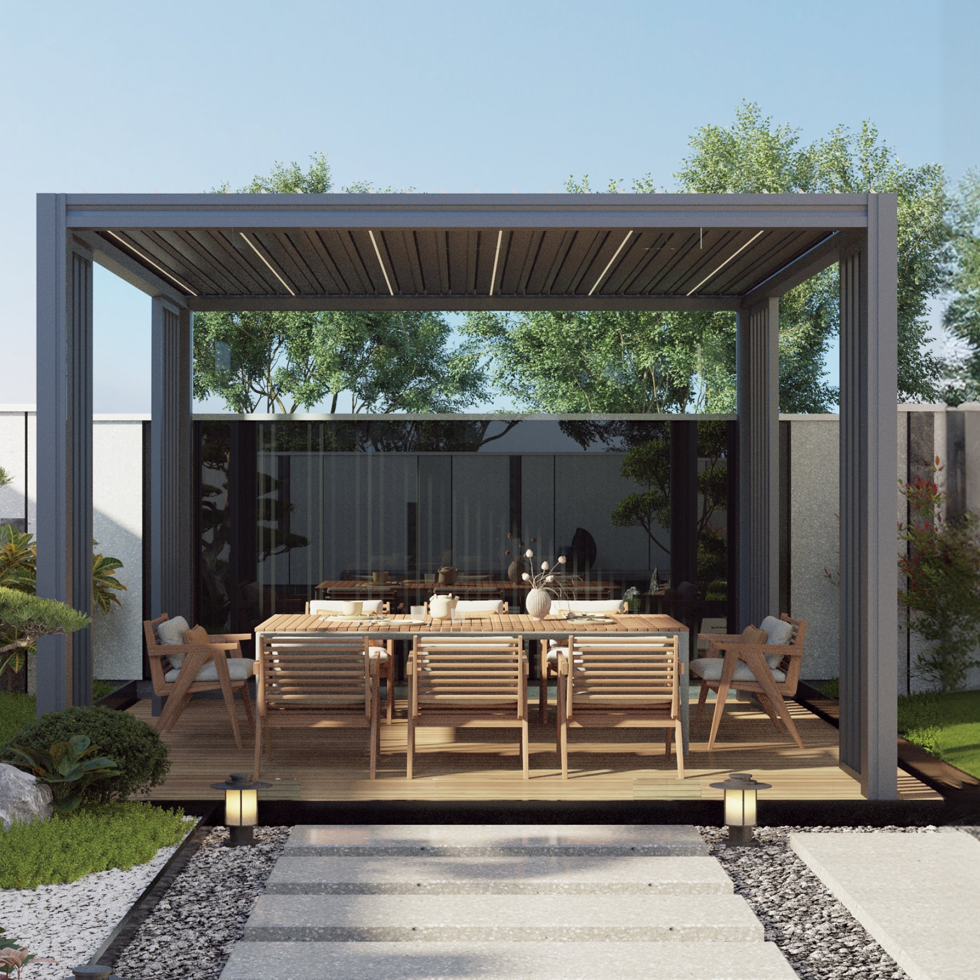 Verdant Oasis Pergola - Request Quote
