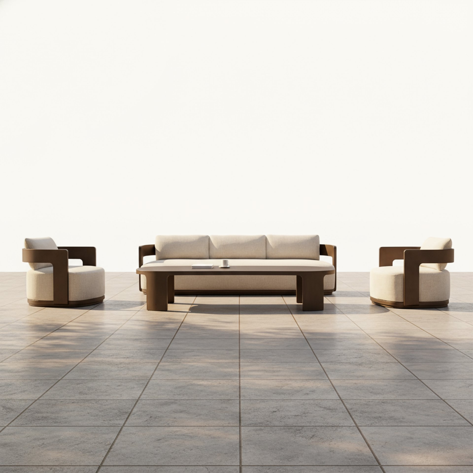 Rustic Ensemble Sofa Set