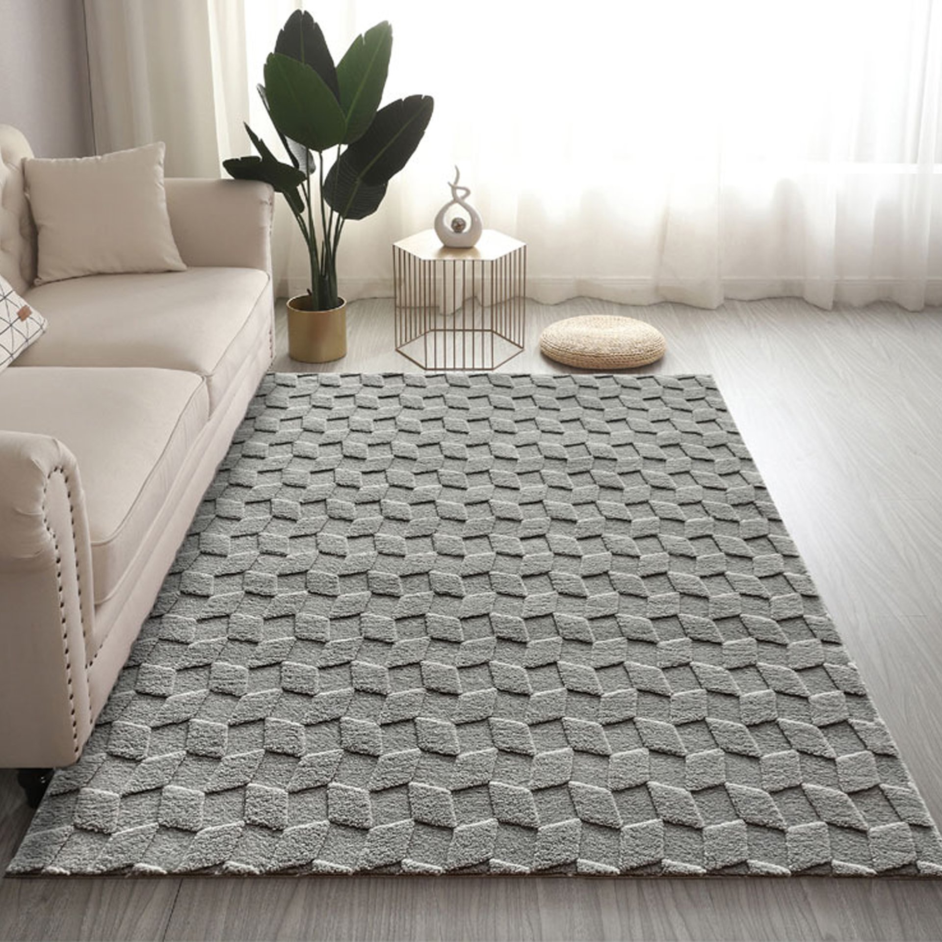Curley Jacquard Rug