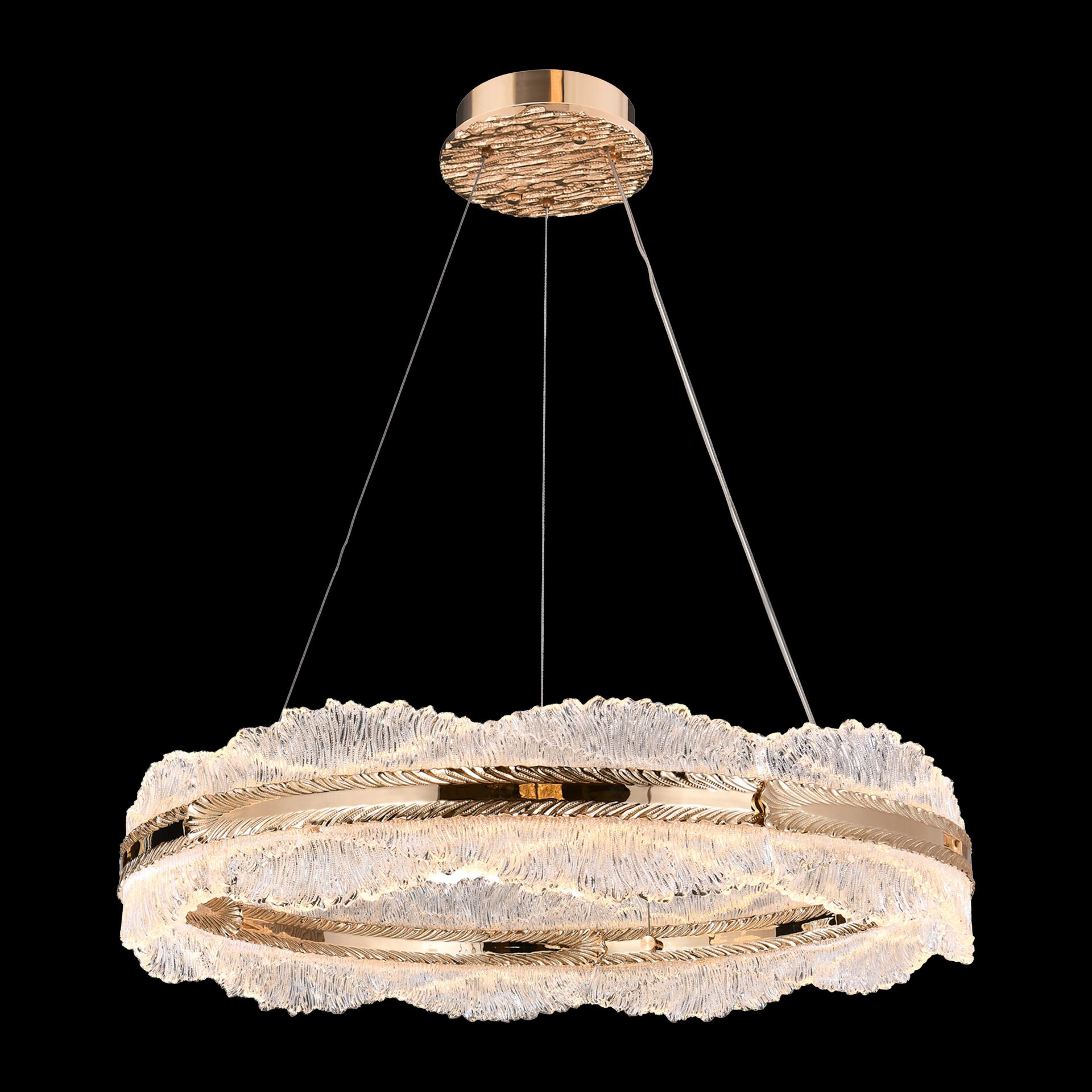 Modular Pendant Golden Glass Modular Pendant | Decorative Lights